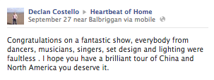 Facebook review of Heartbeat Of Home