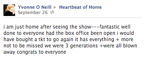 Facebook review of Heartbeat Of Home