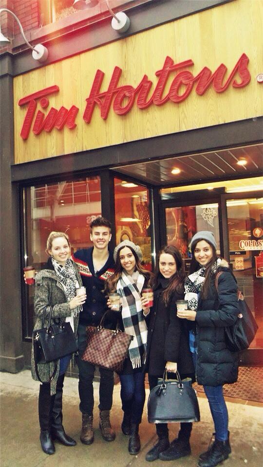 Heartbeat of Home dancers find Tim Hortons in Toronto