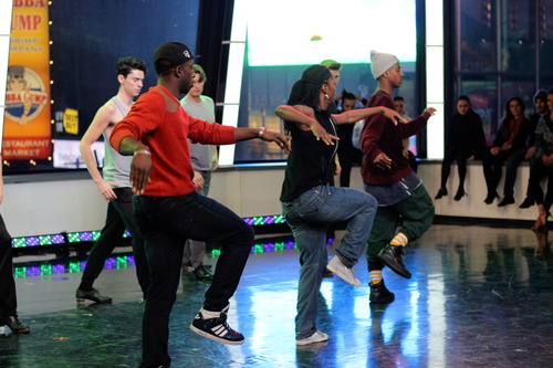 Heartbeat of Home dancers rehearse on Good Morning America